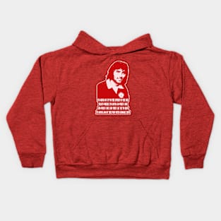 Mancs Gone Mad - George Best - ON THE PISS! Kids Hoodie